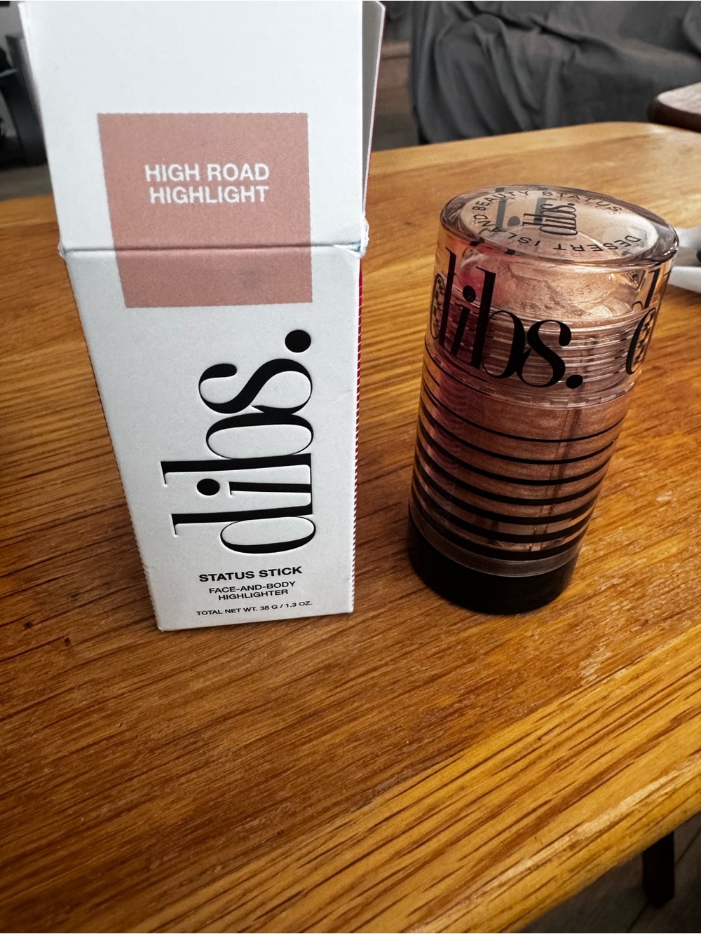 dibs. Status Stick High Road Highlight - Rose Gold Body & Face Highlighter
